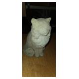 Concrete cat lawn decoration 10in