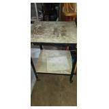 Small Metal av cart 18x16x25in