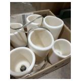 Six electric linked candles