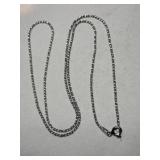 Silver chain Marked 925.      .095oz