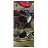 Candle holders and mosaic vases