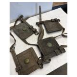 Two sets US Calgary horse blinders