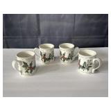 (4) 1995 Portmeirion 'The Holly and The Ivy'