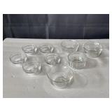 Variety of custard cups, Pyrex, France, &