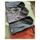 4 VanHeusen shirts size 16ï¿½16 1/2