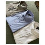 3 Jos.A.Bank shirts, size 17 - 34/33