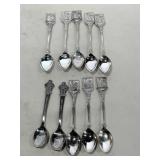 10 custom collection silver plated Holland