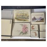 Jason branded cork-backed placemats & coasters,