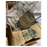 Travel blanket, five new sun, hats, and travel