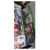 7, Xbox one games , and 1 madden 22 ps4 game,