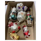 Glass Christmas ornaments