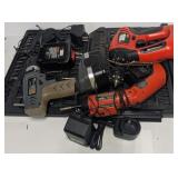 Cordless Drills, Chargers & Assorted Drill bits