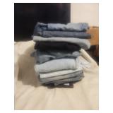 10 pairs all in good condition women's jeans