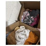 2 mystery boxes of unsearched clothing, about 4