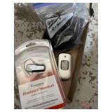 Samsung flip phone, plantronics Bluetooth