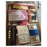 Playing cards checkers, and Dominoï¿½s