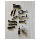 Cork screws, new Rabbit corkscrew, bottle