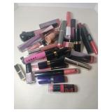Mixture of lipstick different brands different