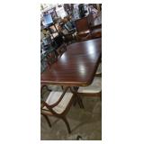 Berkley and Gay furniture Co. Mahogany 2 pedestal