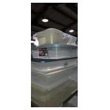 Assortment of totes with lids