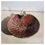 Handmade Cermanic dish signed richella 2003 5in