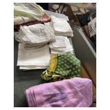 Table cloths, napkins, and placemat