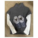 UGG slip-on shoes size 8 & UGG sweater size S
