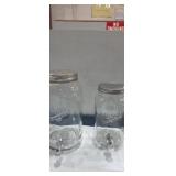2 glass mason craft tea pitchers 7L and 120fl Oz