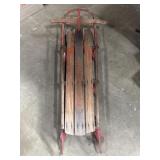 Western clipper 56x22' Wooden Snow Ice Sled