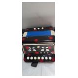 Small unbranded working accordion 7in