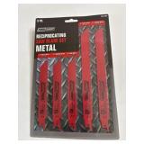 5 pc metal reciprocating saw blades