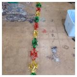 Tinsel garland vintage Christmas aprox 8ft