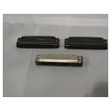 3 Hoener harmonicas