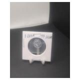 1 Gram Of .999 Fine SilverBuffalo Nickel Design