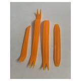 4 pc Auto body clip removers
