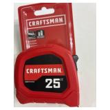 Craftsman 25 ft tape measure