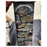 decorative souvenir wall hanging from the