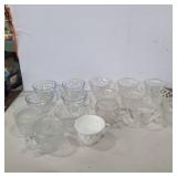 17 punch bowl/coffee cups