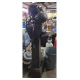 Foley automatic saw filer with cast iron square