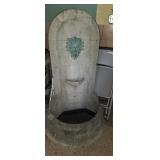 Fiberglass 4.5ft water fountain with head spout