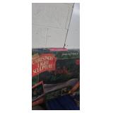 Bah Humbug Christmas light sculpture 46x28