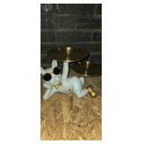 Pug dog 2 tier tray no box