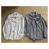 Wrangler & ELY Cattleman long sleeve button up