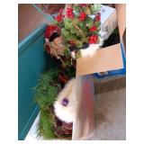 Christmas decor 1 in Large Tote with Lid &