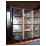 Container of 12 drawers all Hardware in drawers