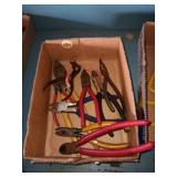 Flat with needle nose pliers and cutters