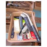 Flat of assorted utility knives with boxes of