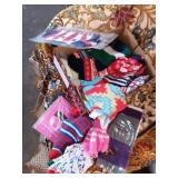 Large assortment of very cute socks some never