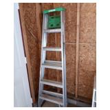 Ladder Metal foldable 72" with tray