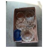 Flat of ashtrays x 6